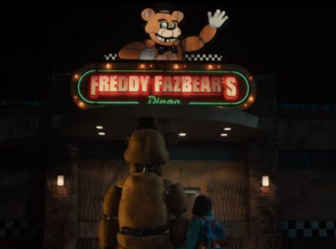 imagem mostra personagens do filme Five Nights at Freddys 2