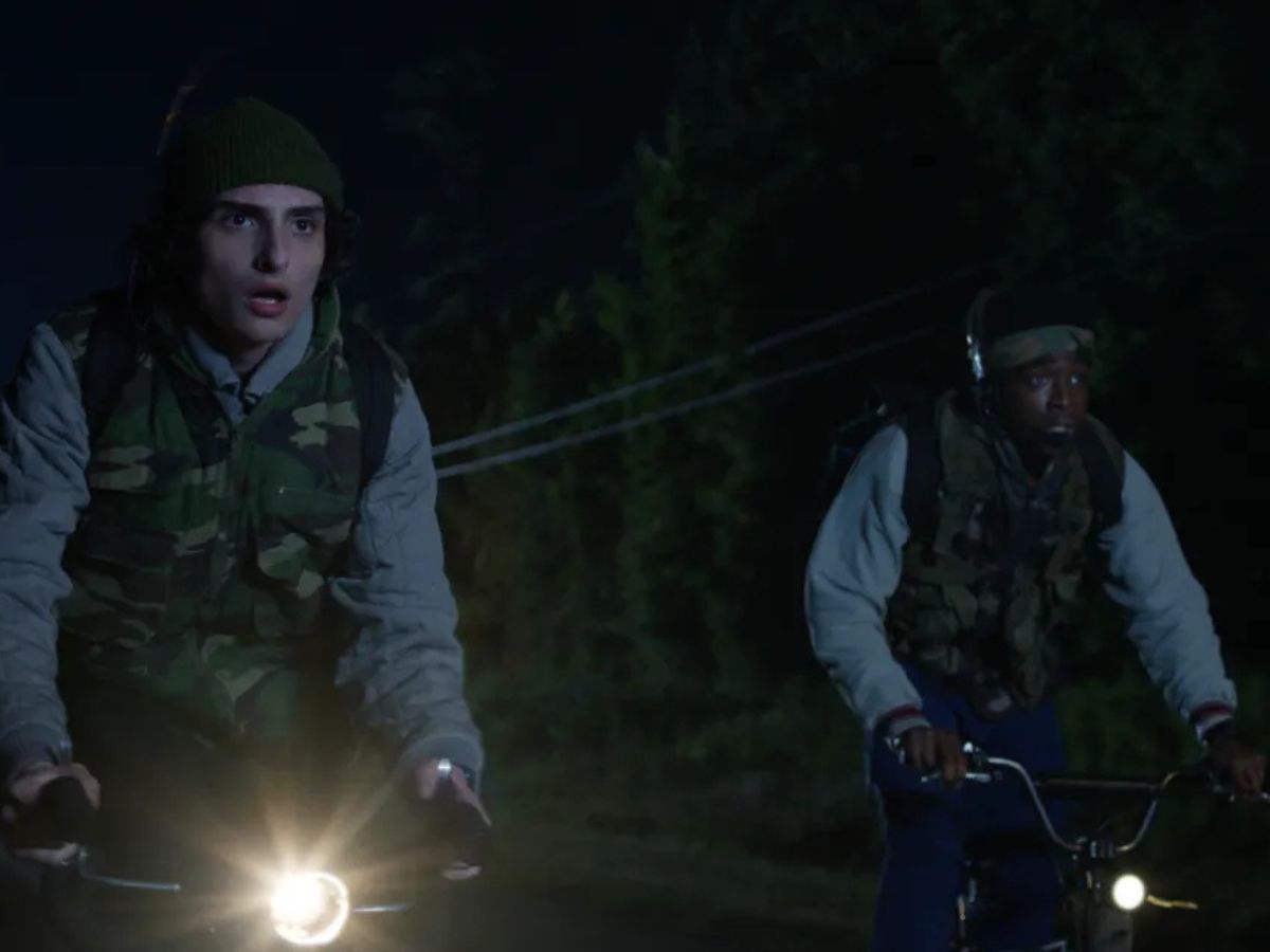 Mike e Lucas, personagens de Stranger Things