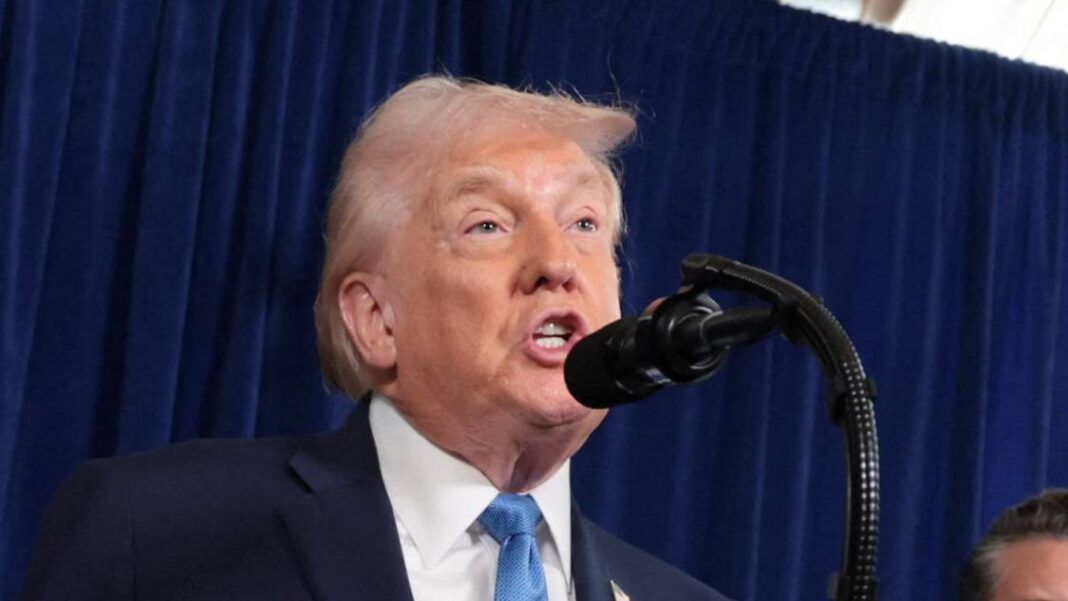 Donald Trump, presidente dos Estados Unidos