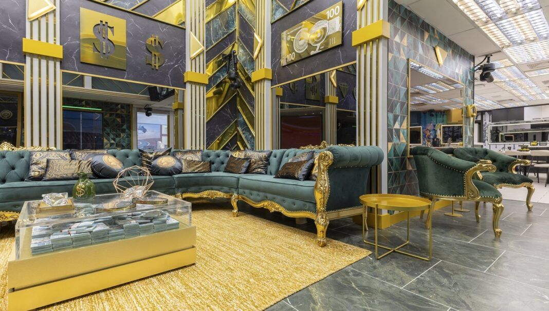 Sala da 26ª edição do BBB