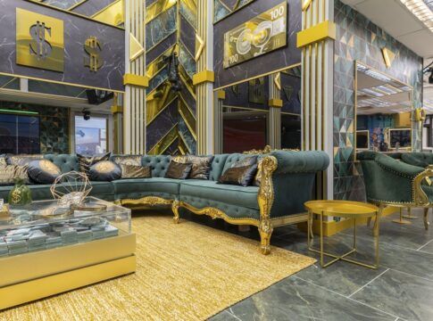 Sala da 26ª edição do BBB