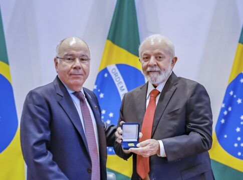 Lula e Mauro Vieira