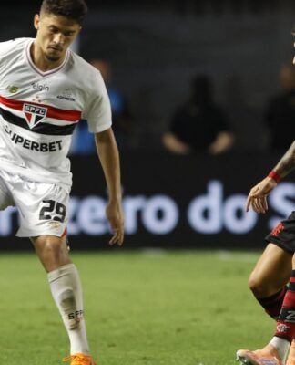 Jogo entre São Paulo x Flamengo em 2025