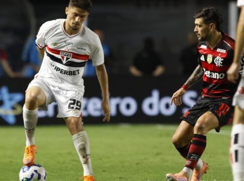 Jogo entre São Paulo x Flamengo em 2025