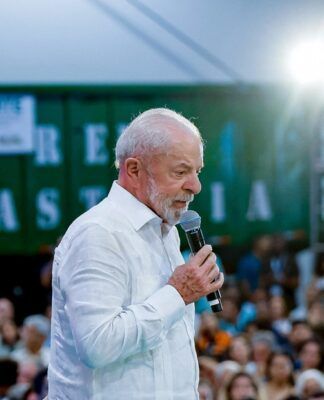 O presidente Luiz Inácio Lula da Silva durante cerimônia alusiva à ExpoCatadores 2025