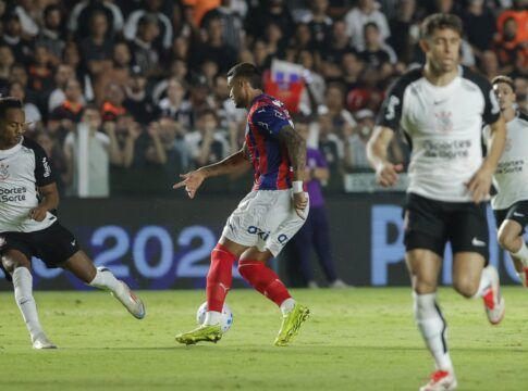 Jogo entre Bahia e Corinthians