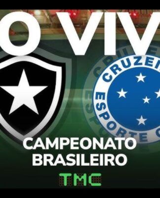 Arte de Botafogo x Cruzeiro