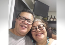 Marcos da Mata Ribeiro e a esposa, Maria Deusdete da Mata Ribeiro