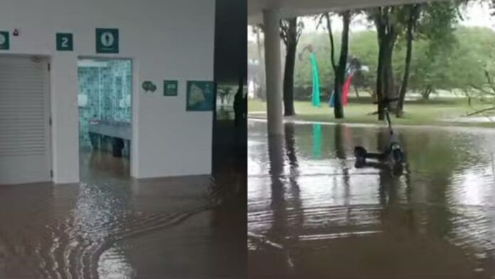 Temporal alaga Marquise do Ibirapuera recém-reformada por R$ 87 milhões em São Paulo