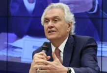 Ronaldo Caiado anuncia saída do União Brasil