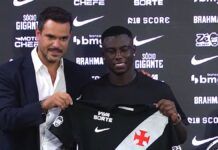 Hinestroza é apresentado no Vasco e destaca forte personalidade: “O que me trouxe aqui”