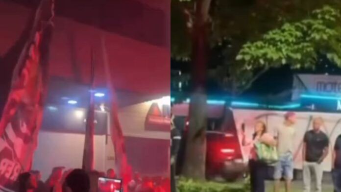 Torcedores do Galo fazem novo protesto contra SAF em frente a empresa de Menin