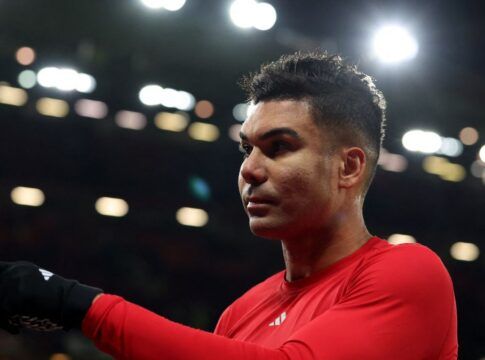 Casemiro não renova contrato e deixará Manchester United ao fim da temporada