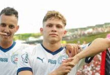 Com gol de Dell, Bahia vence o Vitória por 1 a 0 no Barradão