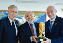 Presidente da Fifa se encontra com Lula e minimiza ameaças de boicote à Copa nos EUA