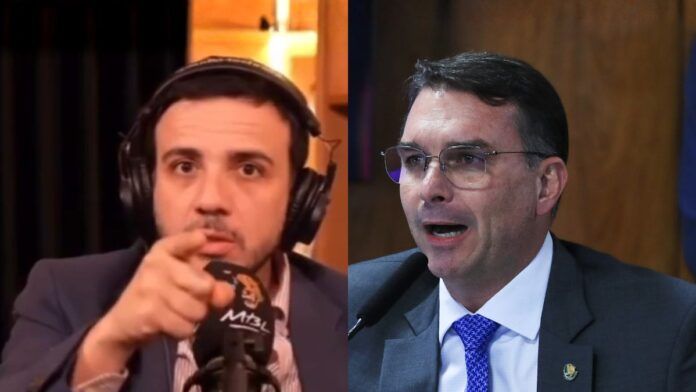 Renan Santos, do MBL, ameaça “acabar com a raça” de Flávio Bolsonaro: “Tem que morrer”