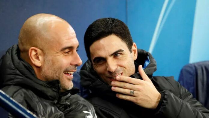 Arteta comenta relação com Guardiola em meio à disputa pela Premier League