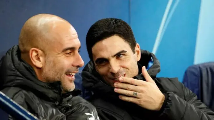 Arteta comenta relação com Guardiola em meio à disputa pela Premier League