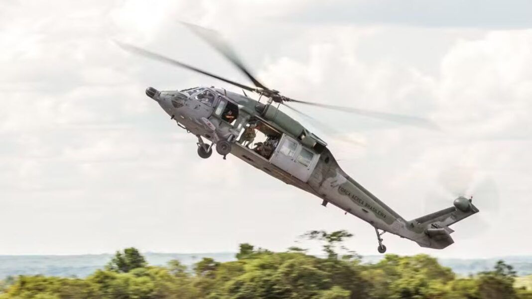 Black Hawk em operação da Força Aérea Brasileira
