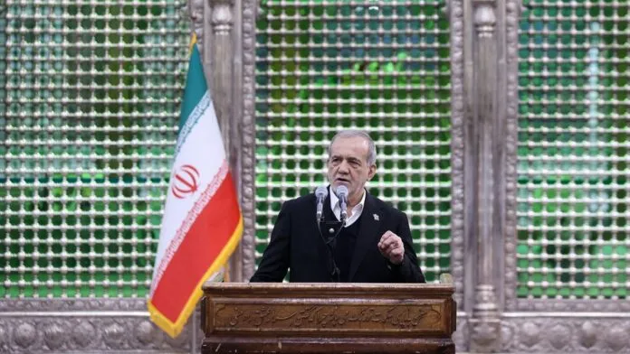 Masoud Pezeshkian, presidente do Irã