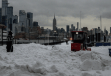 Neve no The Empire State Building