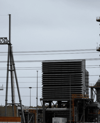 Estação de petróleo