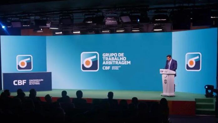 CBF lança programa de profissionalização da arbitragem com investimento de R$ 195 milhões
