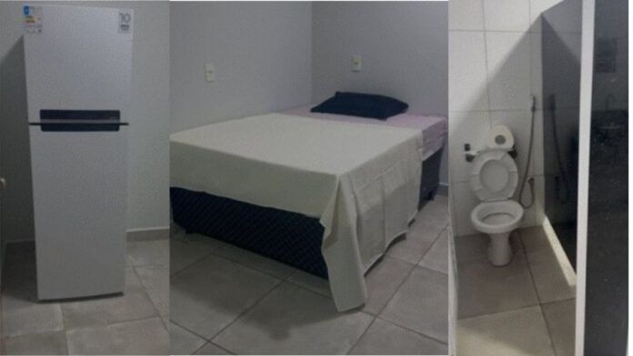 Cama de casal, TV e geladeira: veja como é a Papudinha, onde Bolsonaro ficará detido