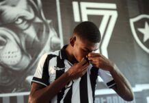 Botafogo anuncia volante Wallace Davi em troca com Fluminense