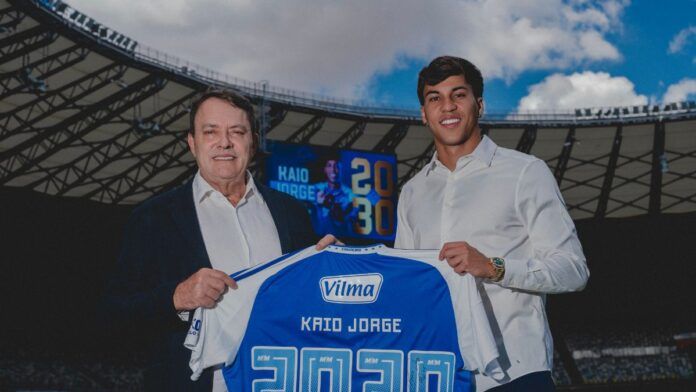 Cruzeiro renova com Kaio Jorge até 2030 e frustra planos do Flamengo
