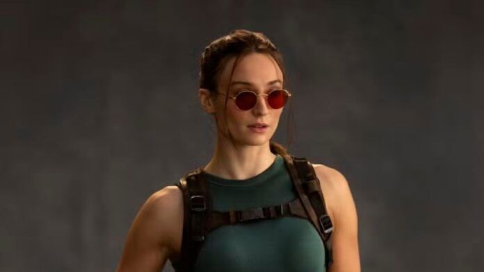 Prime Video divulga primeira imagem de Sophie Turner como Lara Croft