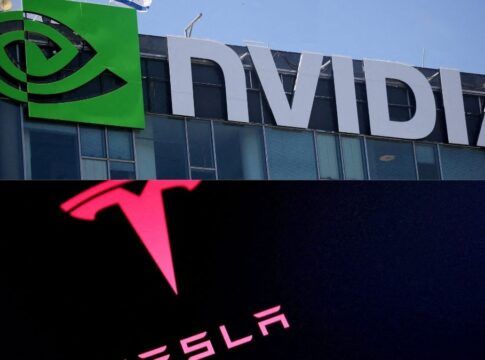 Ações da Tesla caem 4,5% após Nvidia lançar ferramentas de IA automotiva