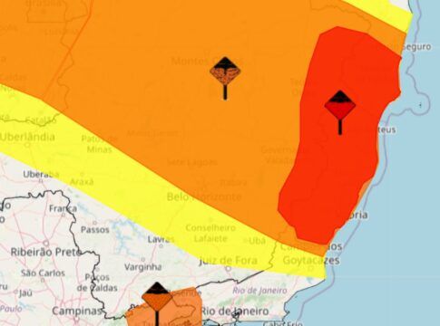 Chuvas causam alagamentos e quedas de árvores em BH e cidades de Minas Gerais