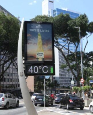 Temperatura pode chegar a 36°C no domingo em São Paulo