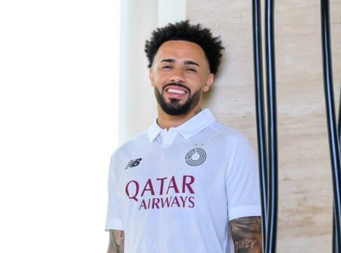 Claudinho, jogador brasileiro do Al-Sadd do Catar