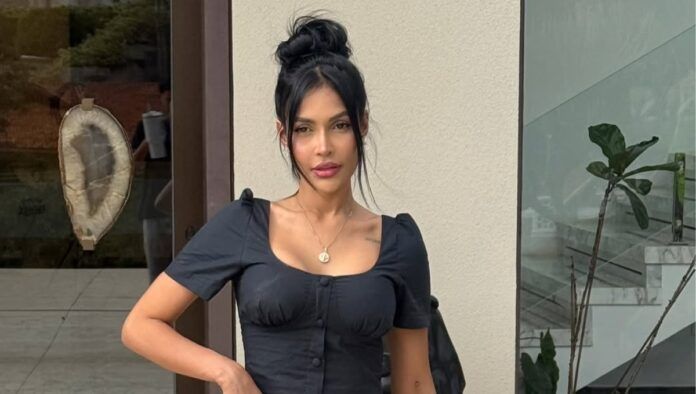 A cantora Flayslane, que participou do BBB 20