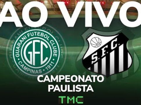 Thumb de Guarani x Santos, jogo do Campeonato Paulista