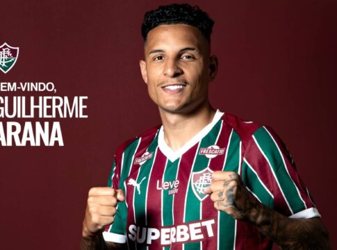 Guilherme Arana é anunciado como reforço do Fluminense