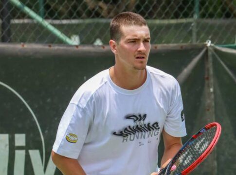 Tenista brasileiro João Fonseca, em 2025