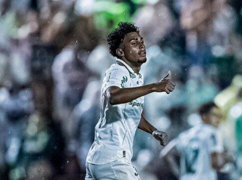 Luighi, atacante do Palmeiras