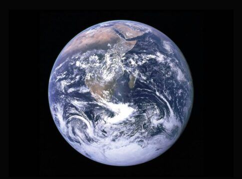 O planeta Terra, visto do espaço