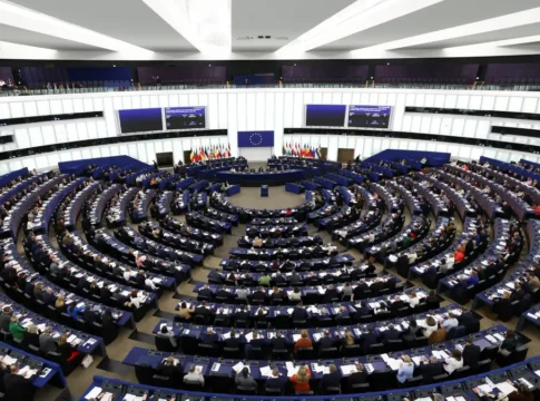 Sede do Parlamento da União Europeia em Estrasburgo, na França