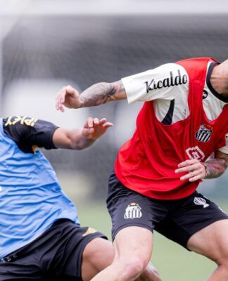 Treino do Santos