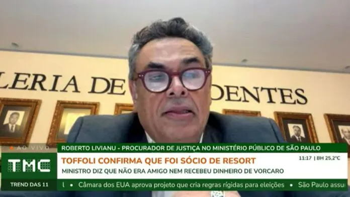Procurador do MP-SP vê “risco de conflito de interesse” em caso Master/Toffoli
