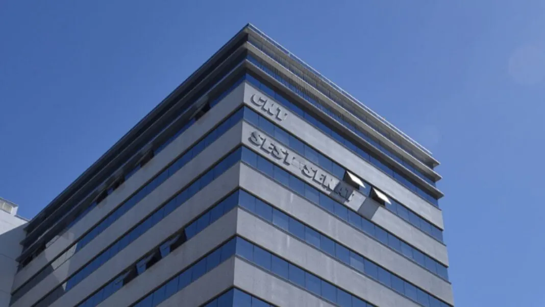 Fachada do prédio da CNT, em Brasília