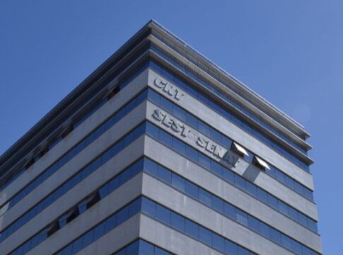 Fachada do prédio da CNT, em Brasília