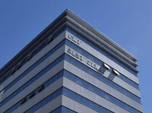 Fachada do prédio da CNT, em Brasília