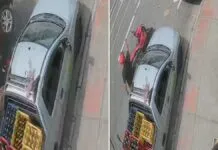 Após atropelar motociclista durante briga de trânsito, grávida é presa no litoral de SP; veja vídeo