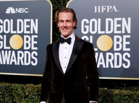 O ator James Van Der Beek durante participação no 76ª edição do Globo de Ouro, em 2019 (Foto: Mike Blake/Reuters)