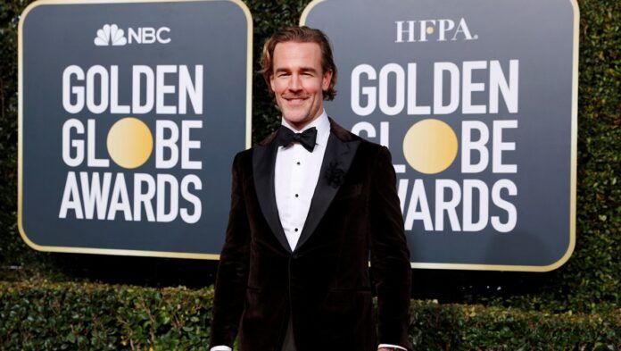 O ator James Van Der Beek durante participação no 76ª edição do Globo de Ouro, em 2019 (Foto: Mike Blake/Reuters)